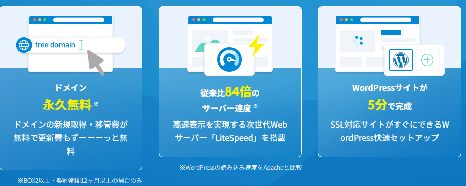 カラフルボックスの特徴